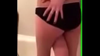 Play Teens getting wet together in the shower