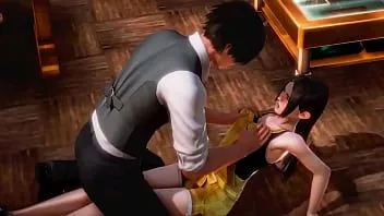 Afspelen Schattige dame hentai heeft seks met een man in erotische gameplay video