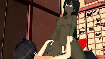 play يواجه رجل scp 811 في منزل مهجور ، ويقرر أن يمارس الجنس معه. cums في مؤخرتها وظهرها - scp Foundation hentai